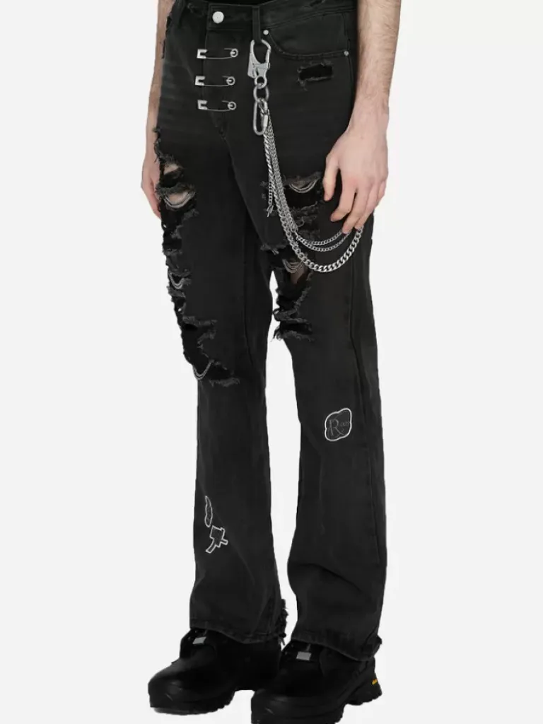Men C2H4 003 - Ruin Distressed Chaos Jeans