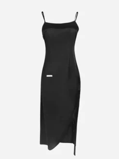 Women C2H4 005 - Satin Lacing Slip Dress