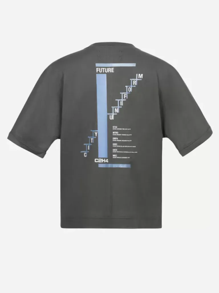 Men C2H4 005 - "Slogan Stair" T-Shirt