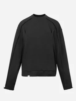 Men C2H4 005 - Solid Arch Construction Crewneck