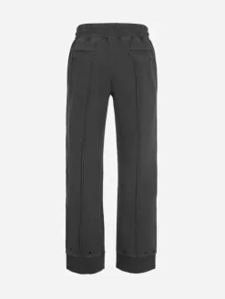 Men C2H4 Staff Uniform Asymmetric Agitator Distressed Sweatpants