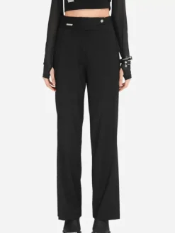 Women C2H4 Staff Uniform Circuit Line Shaping Tailored Trouser