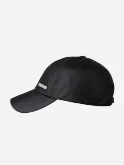 Men C2H4 Staff Uniform Crease Leather Cap