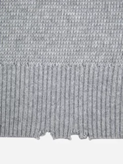 Men C2H4 Staff Uniform Layered V-Neck Sweater