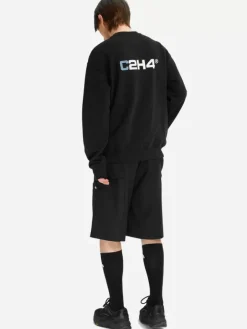 Men C2H4 Staff Uniform Logo Crewneck