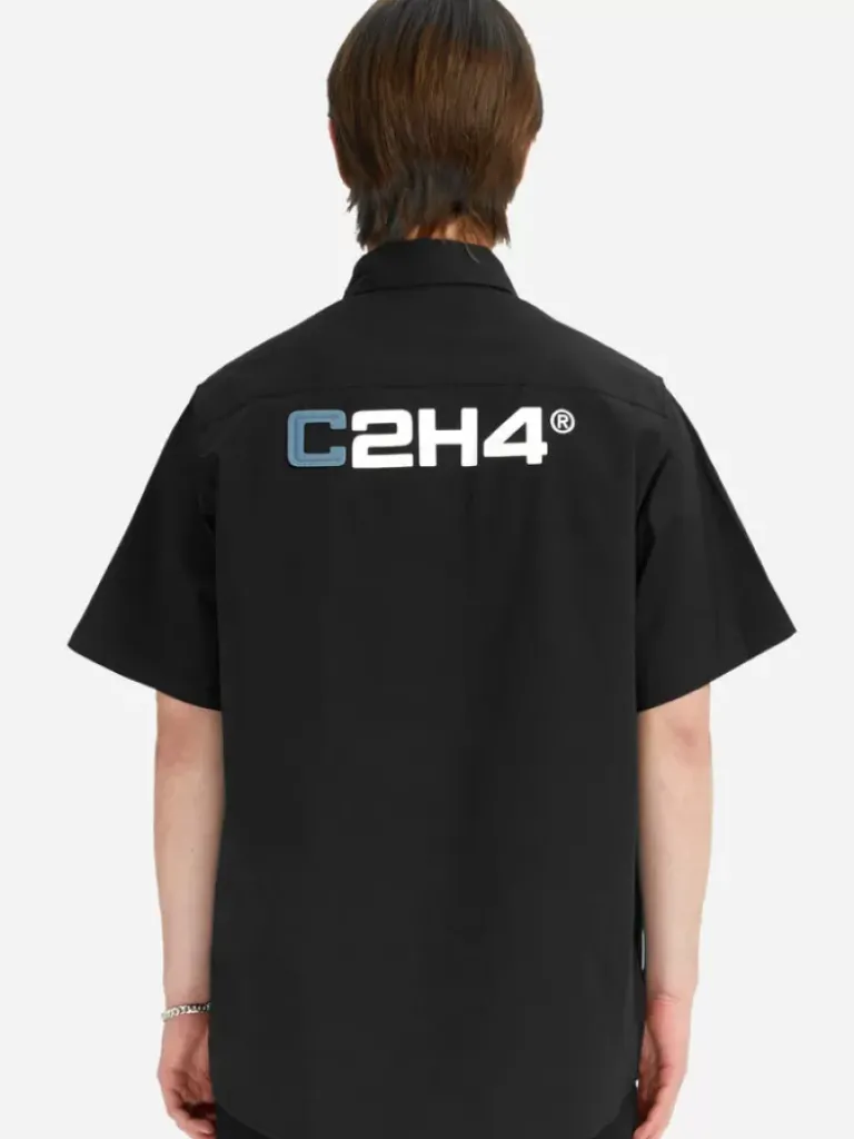 Men C2H4 Staff Uniform Logo Shirt