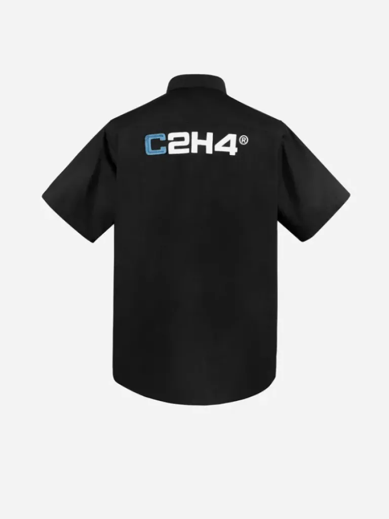 Men C2H4 Staff Uniform Logo Shirt