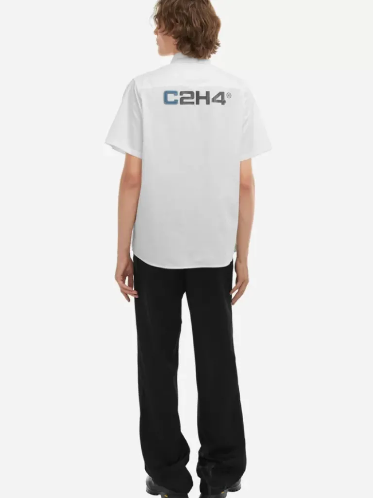 Men C2H4 Staff Uniform Logo Shirt