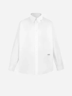 Men C2H4 Staff Uniform Raw Edge Shirt
