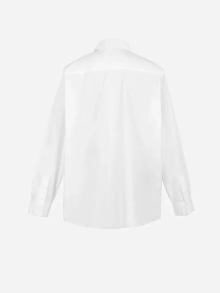 Men C2H4 Staff Uniform Raw Edge Shirt