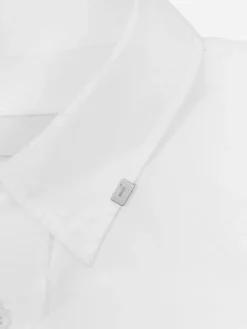 Men C2H4 Staff Uniform Raw Edge Shirt