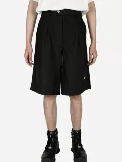 Men C2H4 Staff Uniform Raw Edge Shorts