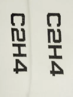 Men C2H4 Staff Uniform Spray Dye Logo Socks