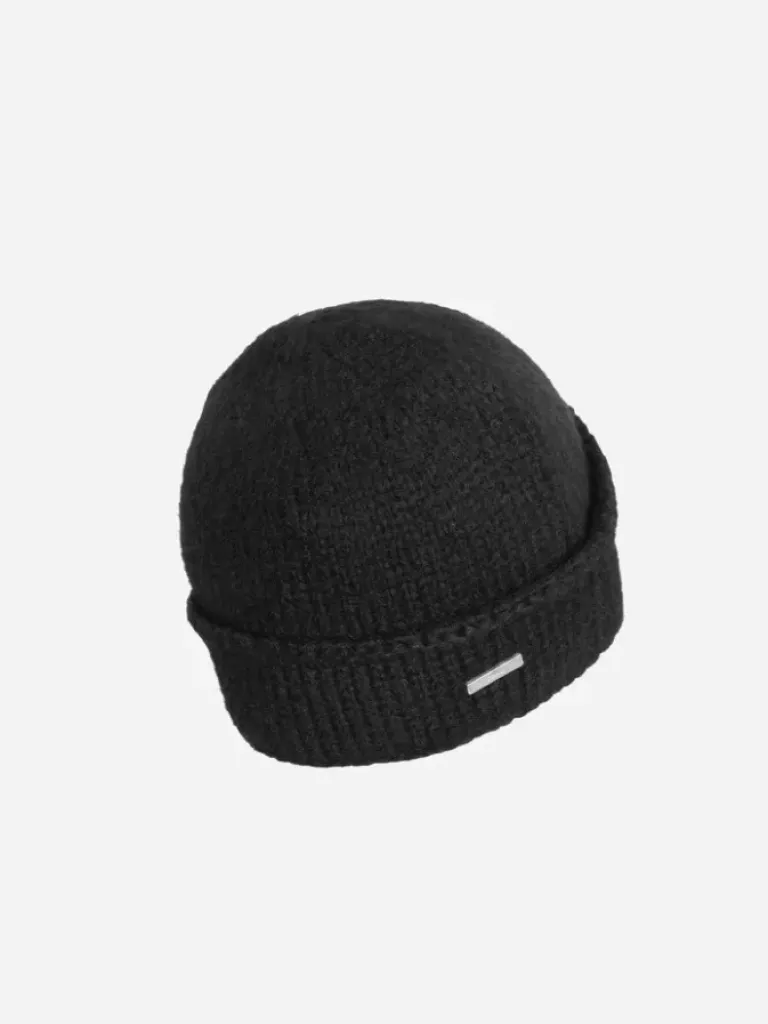 Men C2H4 Staff Uniform Tagged Knit Covert Beanie