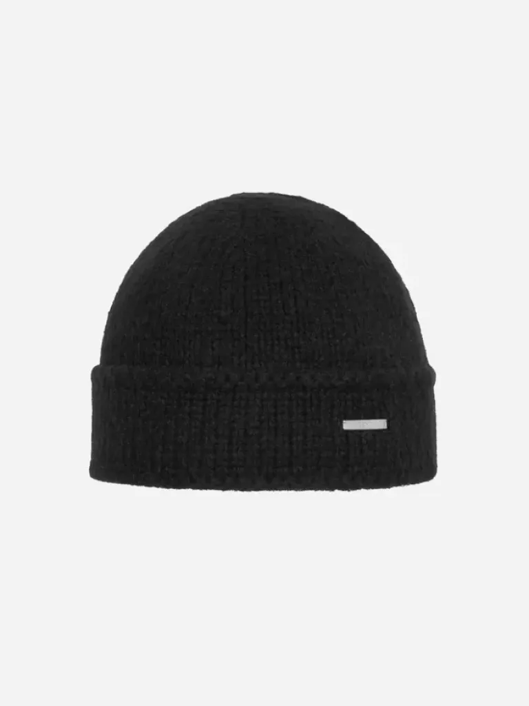 Men C2H4 Staff Uniform Tagged Knit Covert Beanie