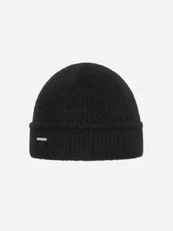 Men C2H4 Staff Uniform Tagged Knit Covert Beanie