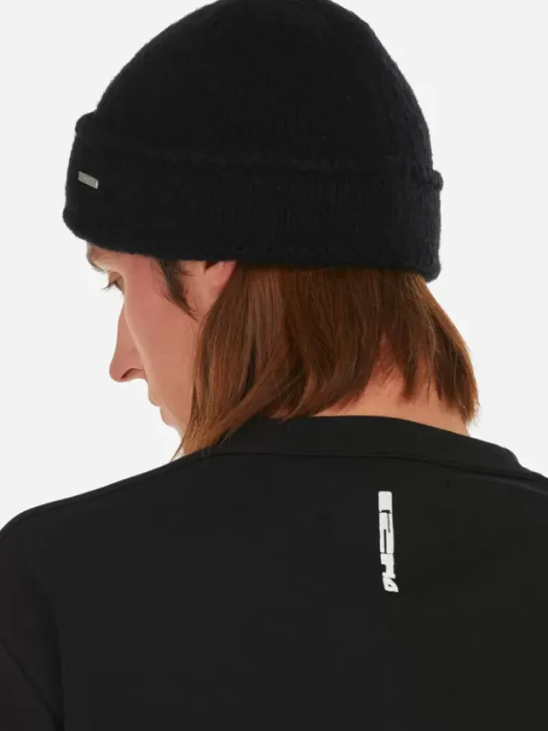 Men C2H4 Staff Uniform Tagged Knit Covert Beanie