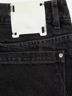 Men C2H4 005 - Stagger Streamline Arch Raw Edge Jeans