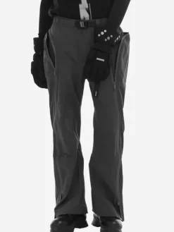 Men C2H4 006 - Stereoscopic Zippered Ski Pants