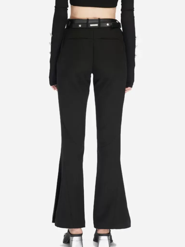 Women C2H4 005 - Streamline Arc Cut-Out Trousers