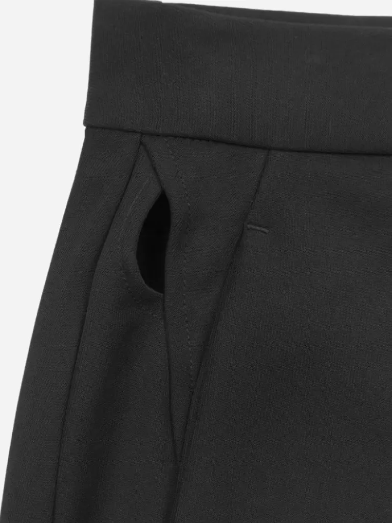 Women C2H4 005 - Streamline Arc Cut-Out Trousers