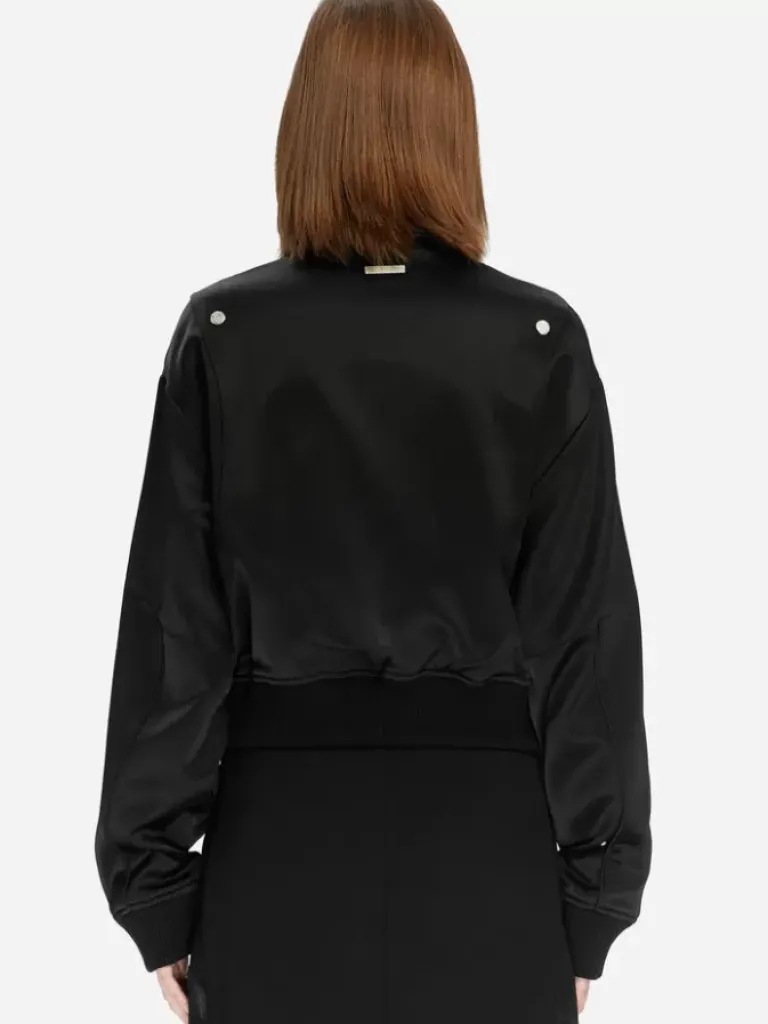 Women C2H4 005 - Streamline Arch Panelled Bomber Jacket