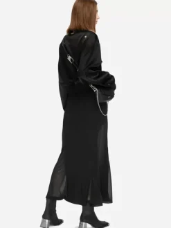 Women C2H4 005 - Streamline Arch Panelled Bomber Jacket