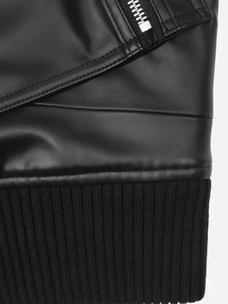 Men C2H4 006 - Streamline Arch Panelled Bomber Jacket
