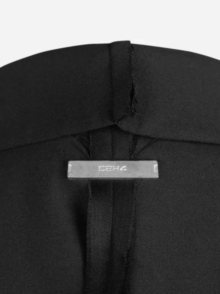 Men C2H4 005 - Streamline Arch Raw Edge Jacket