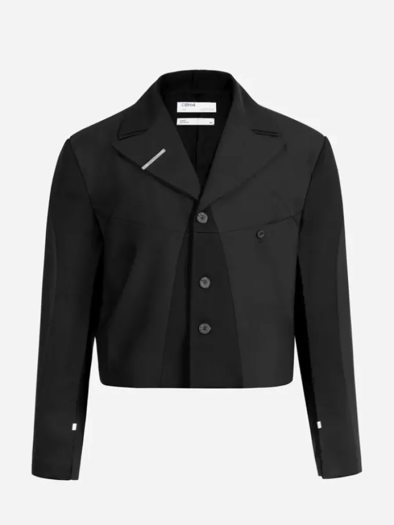 Men C2H4 005 - Streamline Arch Raw Edge Jacket