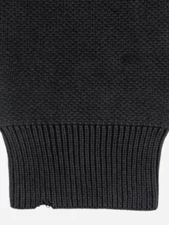 Men C2H4 006 - Sunburnt Distressed V-Neck Knit Sweater