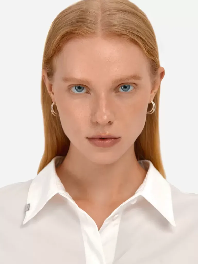 Men C2H4 007 - Superimposed Earring