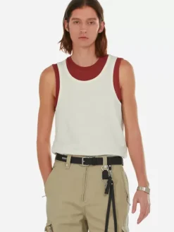 Men C2H4 007 - Superimpose Tanktop