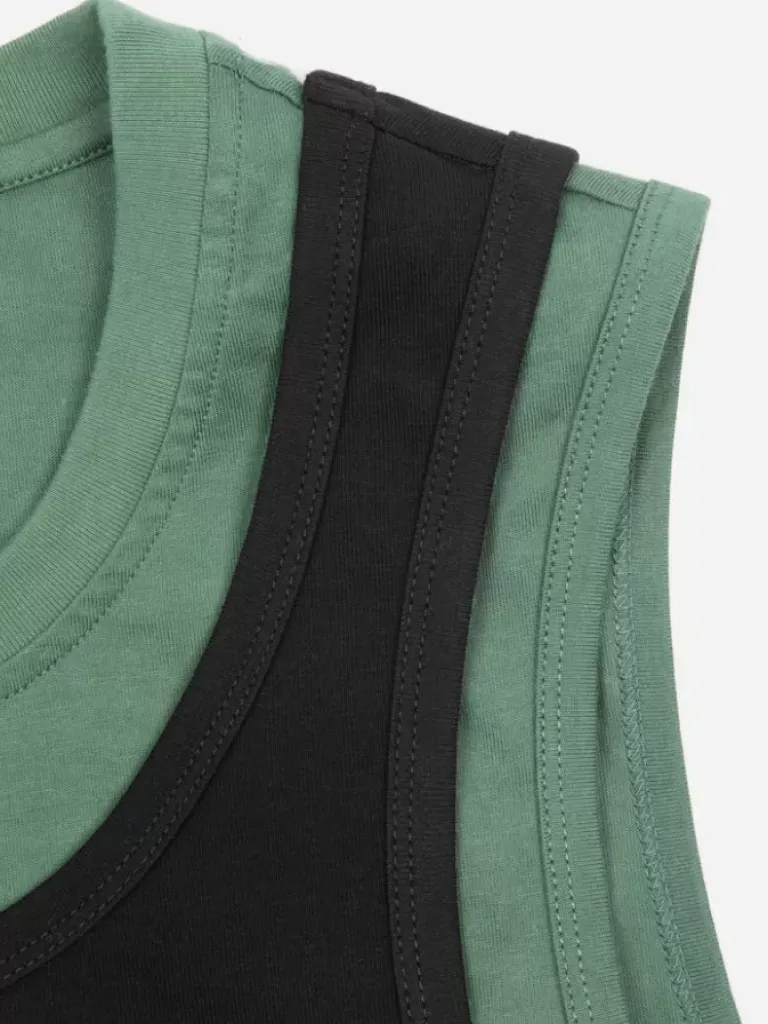 Men C2H4 007 - Superimpose Tanktop