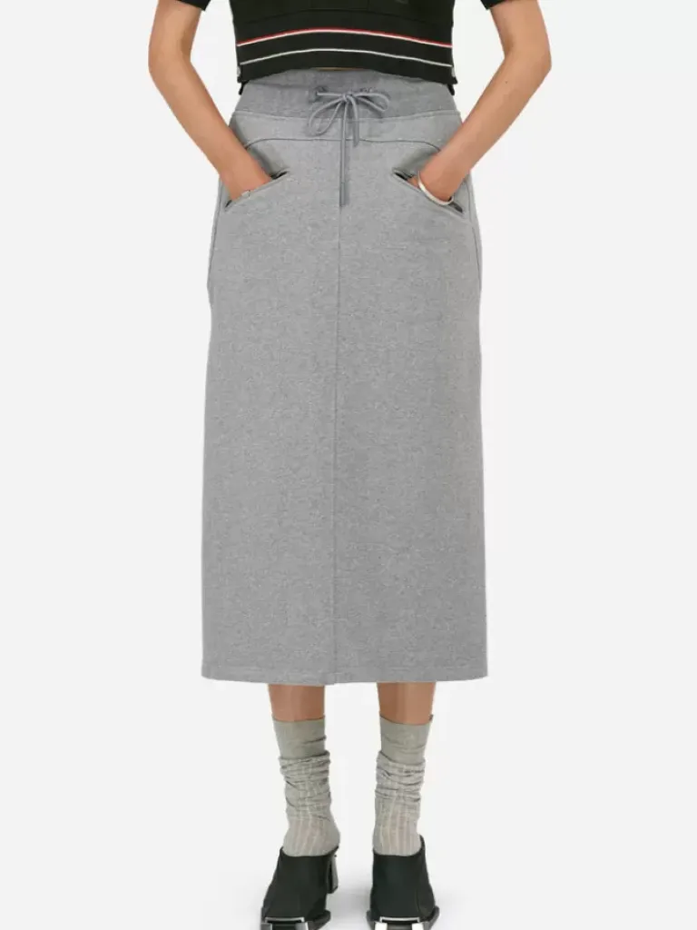 Women C2H4 007 - Sweat Midi Skirt