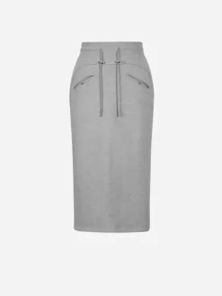 Women C2H4 007 - Sweat Midi Skirt