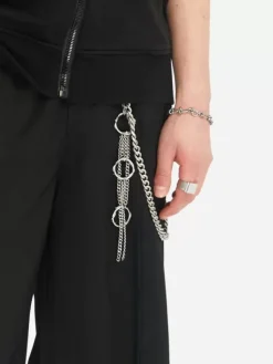 Men C2H4 005 - Thorns And Chain Pants Chain
