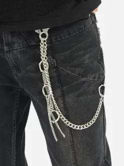 Men C2H4 005 - Thorns And Chain Pants Chain