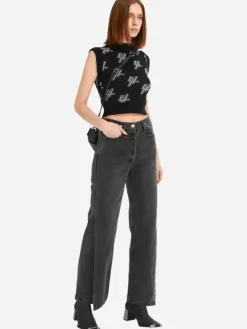Women C2H4 003 - Wide Layered Swing Jeans