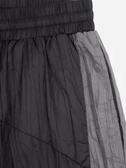 Men C2H4 005 - Wrinkled Nylon Arch Panelled Track Shorts