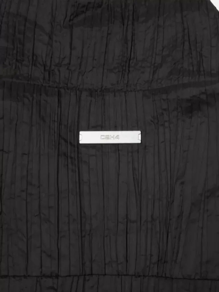Men C2H4 005 - Wrinkled Nylon Arch Panelled Track Jacket