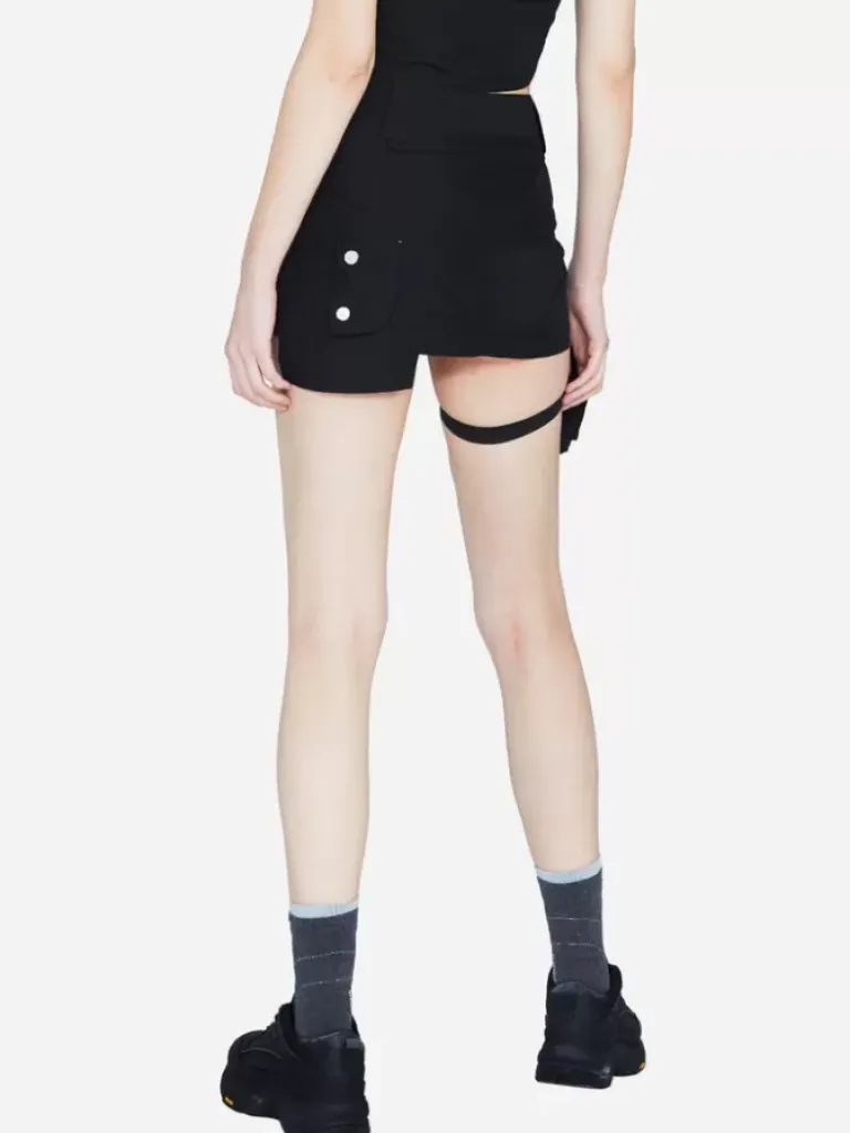 Women C2H4 001-X - Asymmetry Panelled Dress