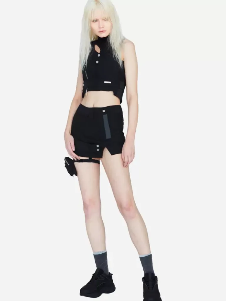 Women C2H4 001-X - Asymmetry Women Tactical Two-Piece