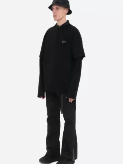 Men C2H4 001-X - Double Layered Long-Sleeve T-Shirt