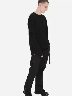 Men C2H4 001-X - Double Layered Long-Sleeve T-Shirt