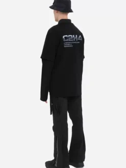 Men C2H4 001-X - Double Layered Long-Sleeve T-Shirt