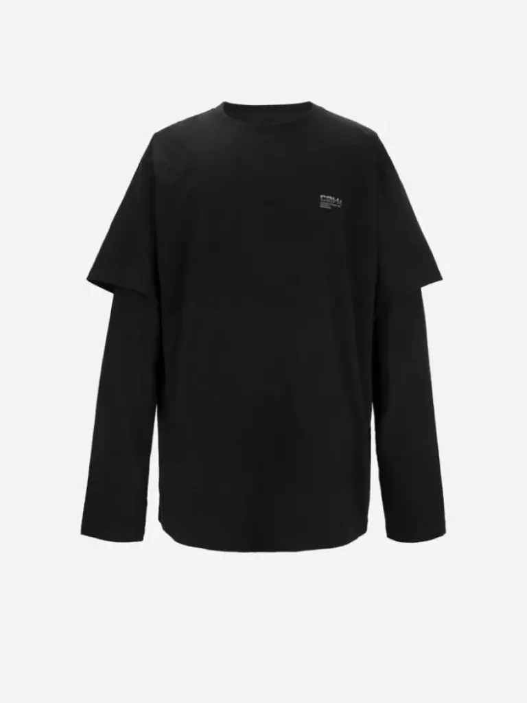 Men C2H4 001-X - Double Layered Long-Sleeve T-Shirt