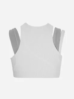Women C2H4 001-X - Layered Women Sporty Bra