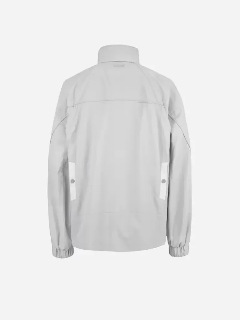 Men C2H4 001-X - Panelled Intervein Stitch Convertible Track Jacket