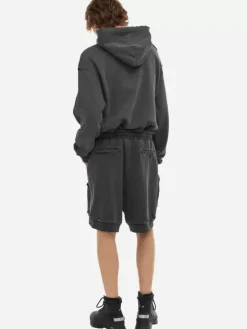 Men C2H4 001-X - Ruin Distressed Sweat Shorts